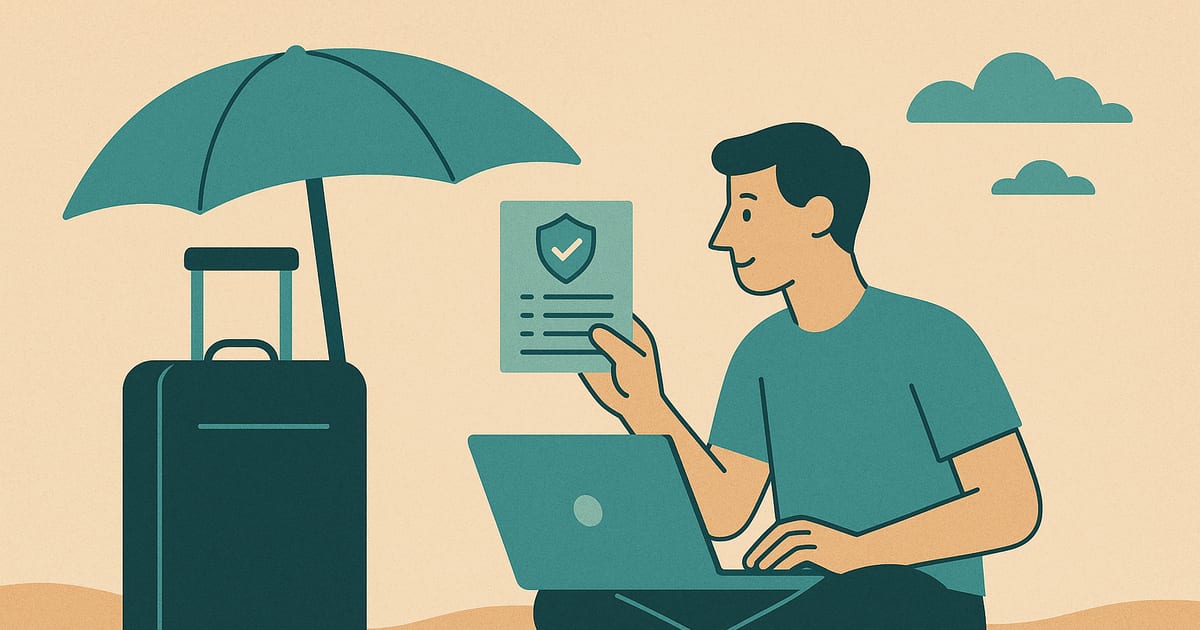 Digital nomad insurance: what to look for