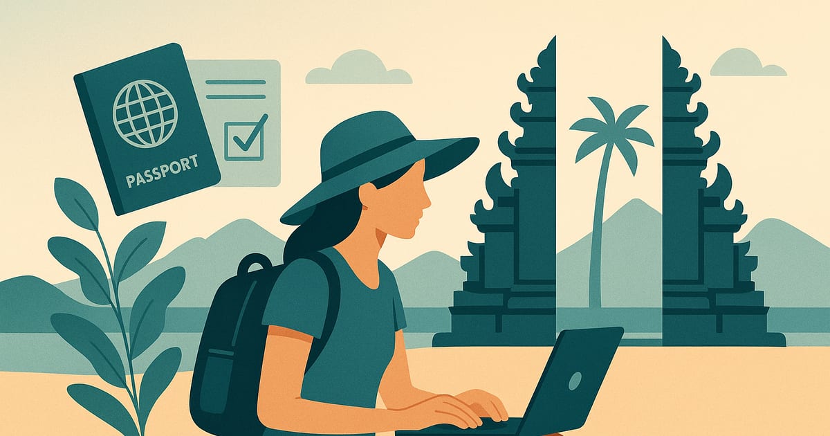 Indonesia's E33G remote worker visa: requirements for Bali