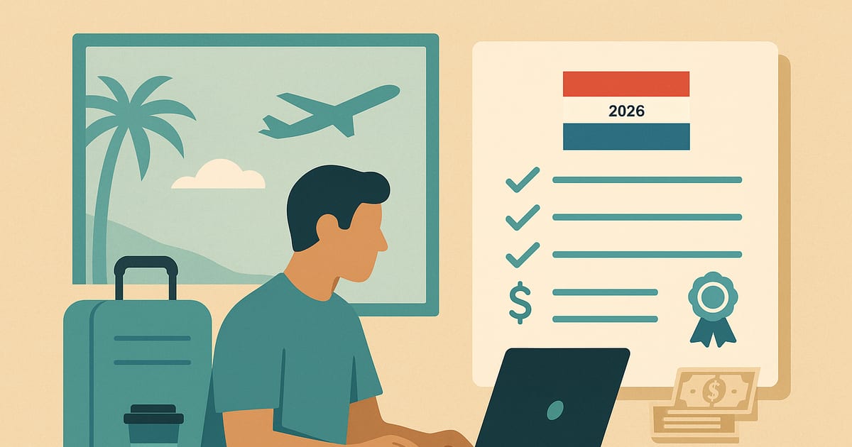 Paraguay Permanent Residency Requirements 2026: Full Cost Breakdown